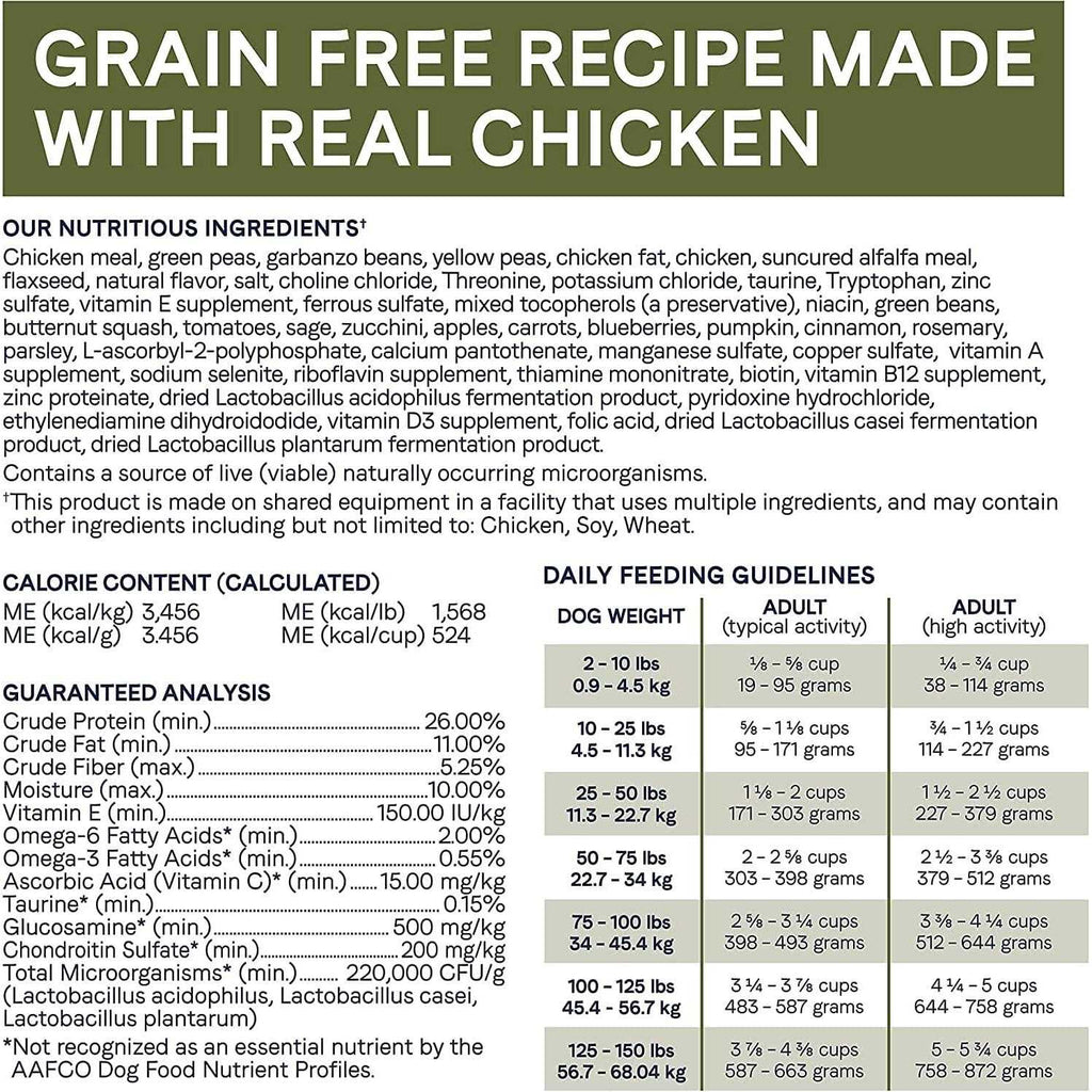 Grain-Free Dry Dog Food Chicken J487200