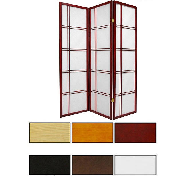 White 4 Panel Shoji Screen P673854