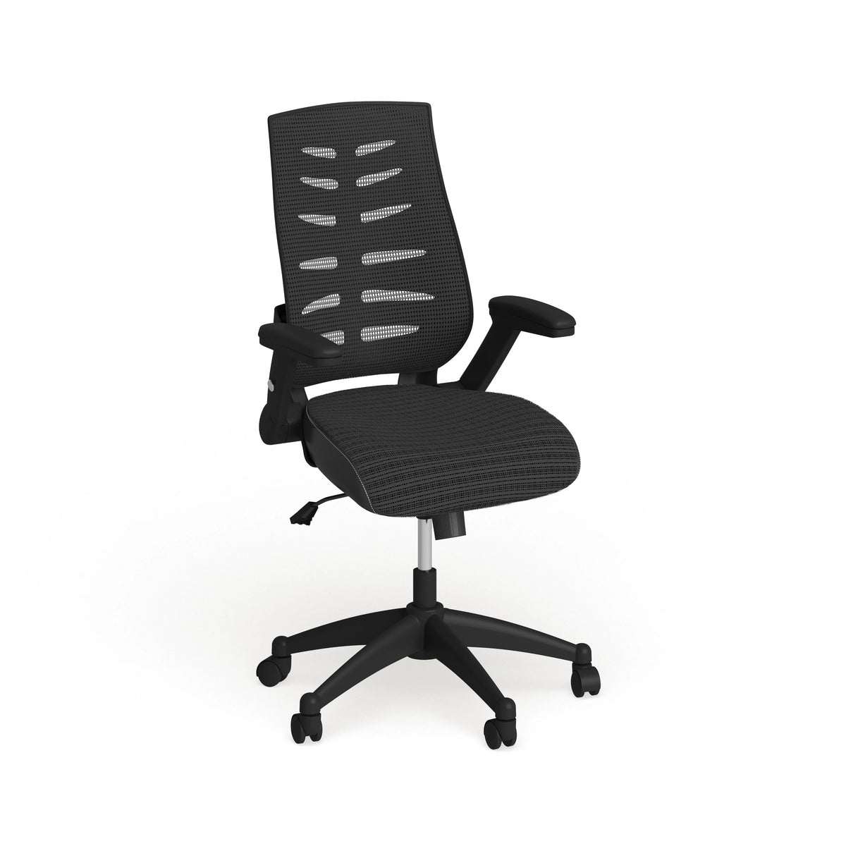 High Back Mesh Ergonomic Swivel Chair with Flip-Up Arms Y3704