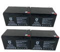 12V 12Ah Replacement Battery (4 Pack) E901