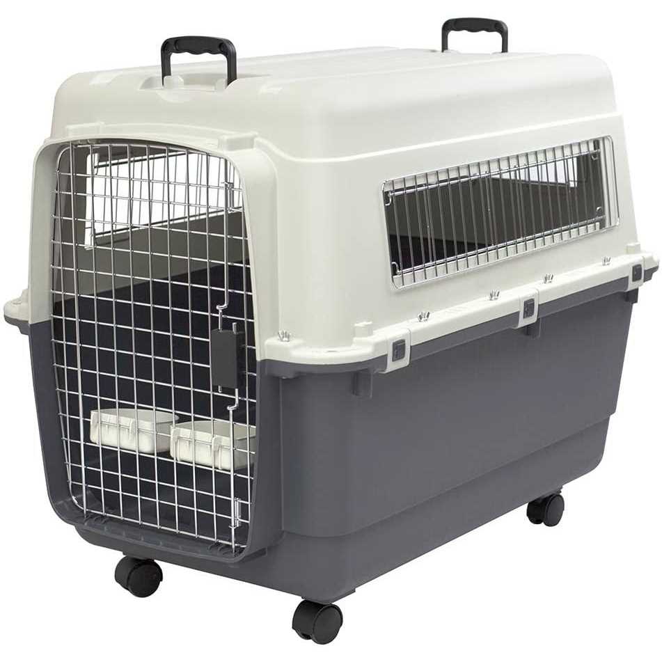 Plastic Dog Crate M8098