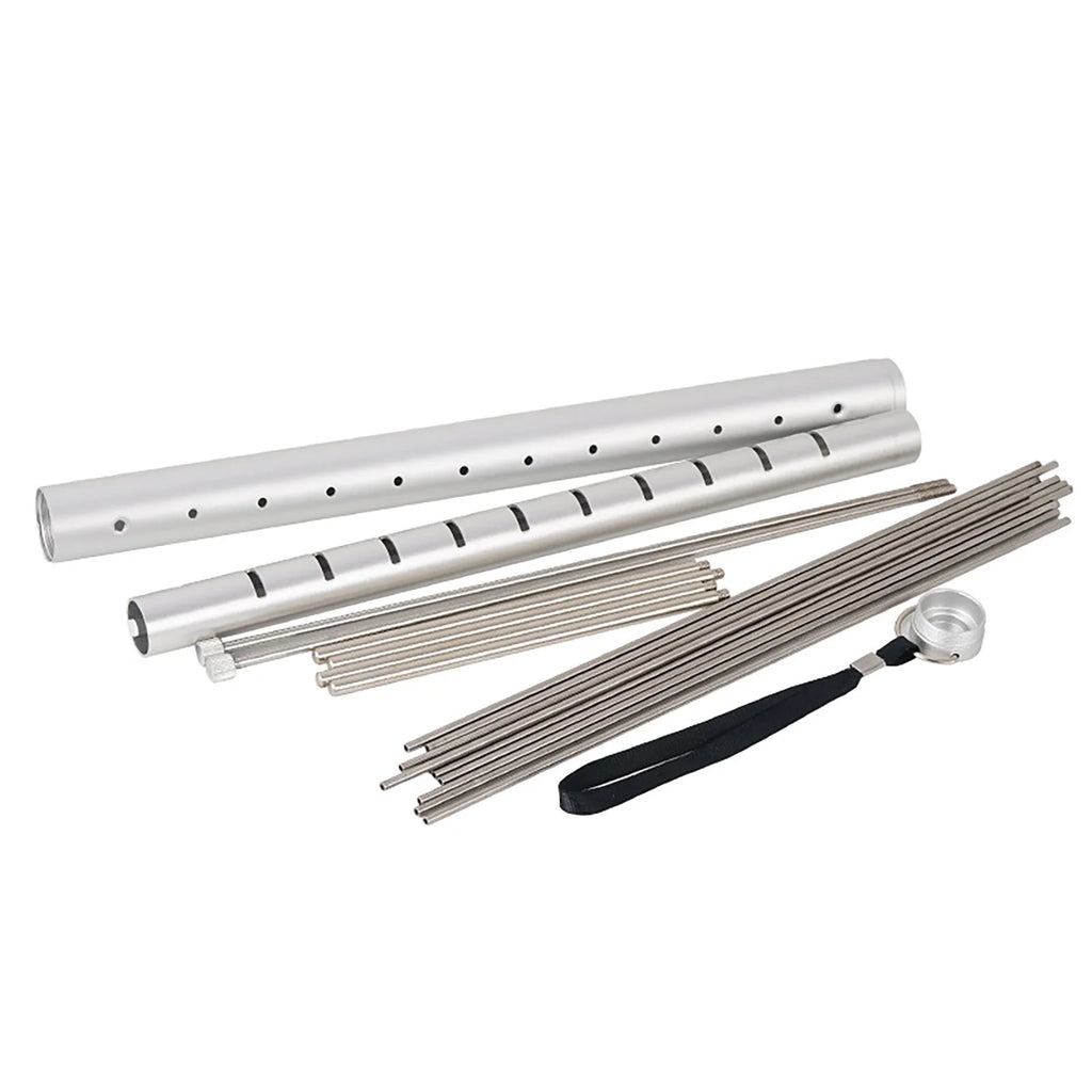 Portable Folding Barbeque Grill with Outdoor Baking Tray Holder N68375