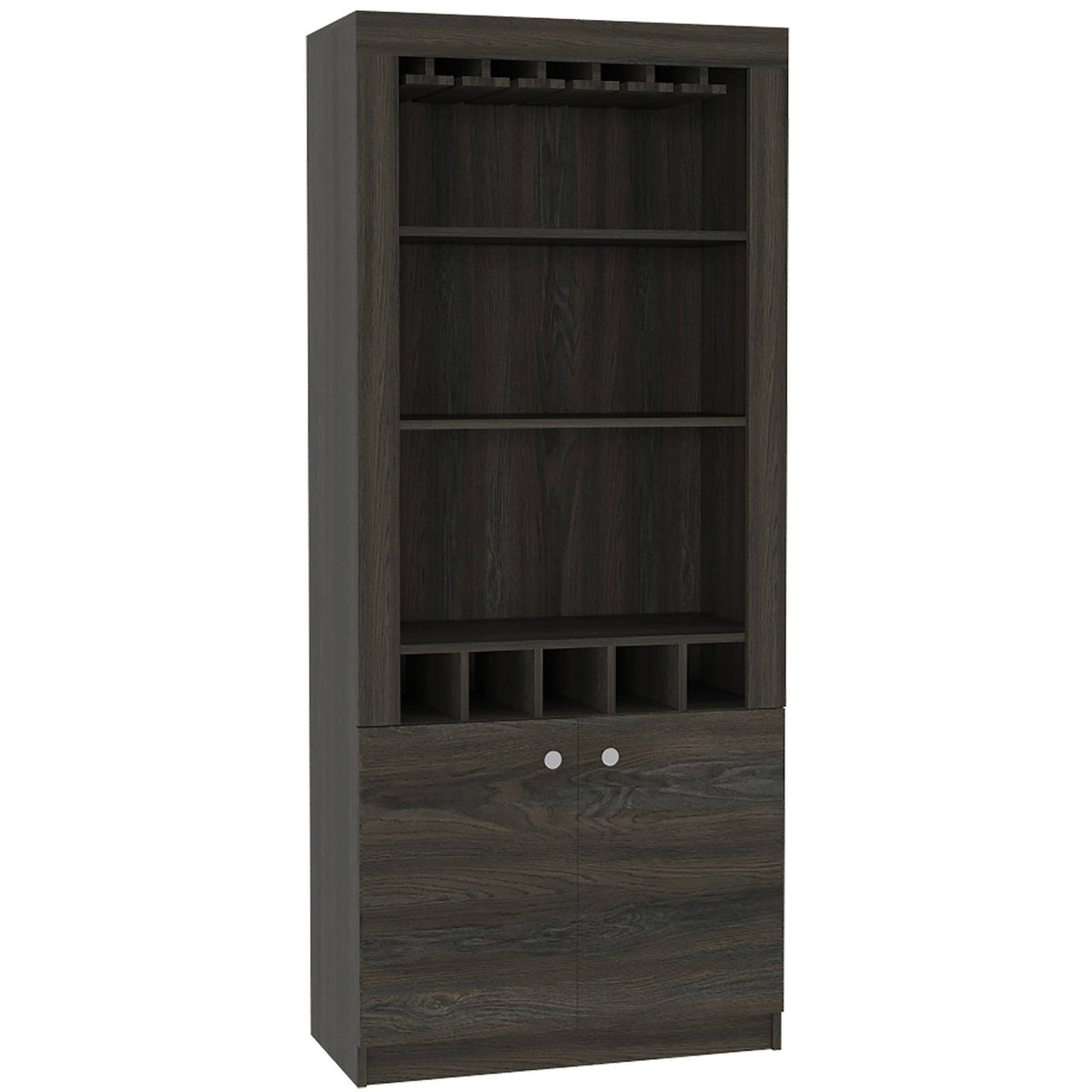 Black Wengue Bar Cabinet L382667
