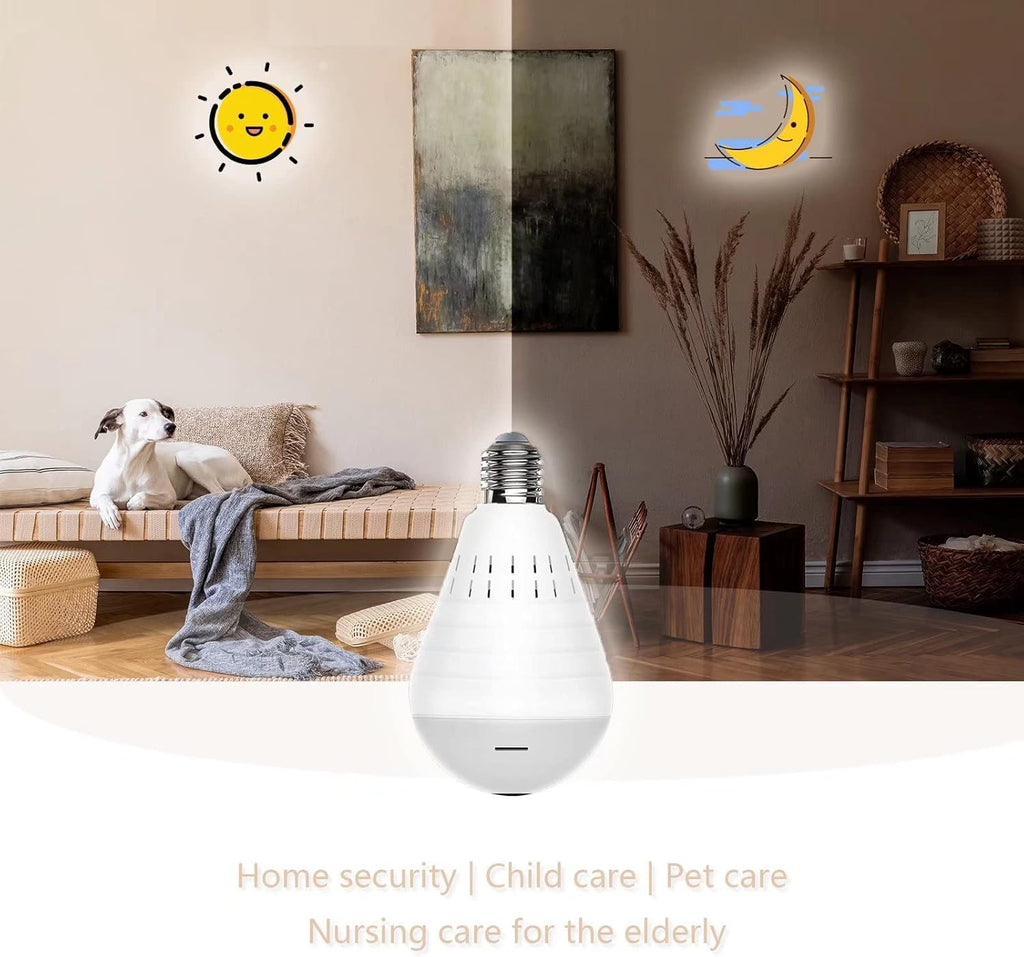 1080p 360 Degree WiFi IP Camera with Night Vision C8398