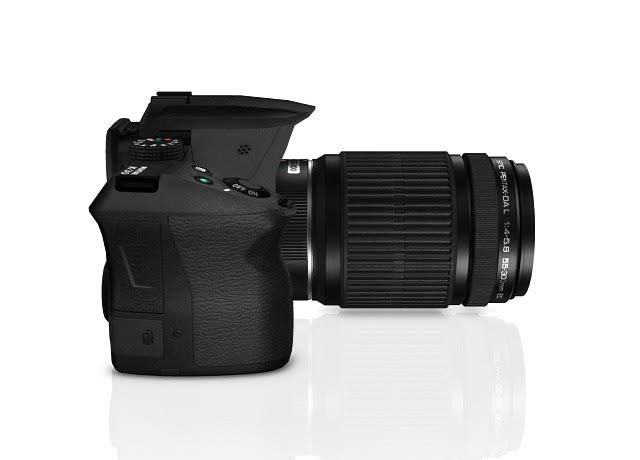 Black 16.3 MP Digital SLR Camera with 18-55mm and 55-300mm Lenses J814699