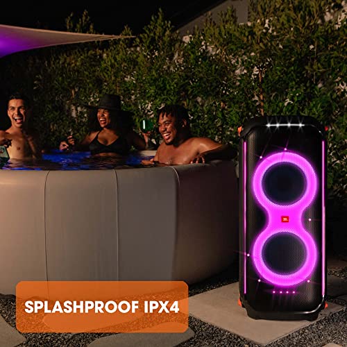 Black Party Speaker with Handle Wheels D6212