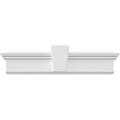 Traditional Crosshead with Deco Keystone F18089