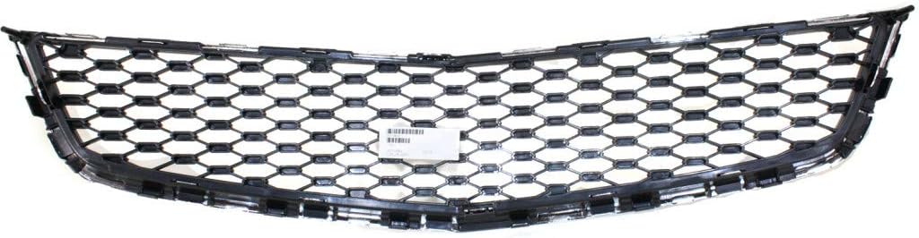 Chrome Shell Painted Black Insert Front Bumper Grille F799730