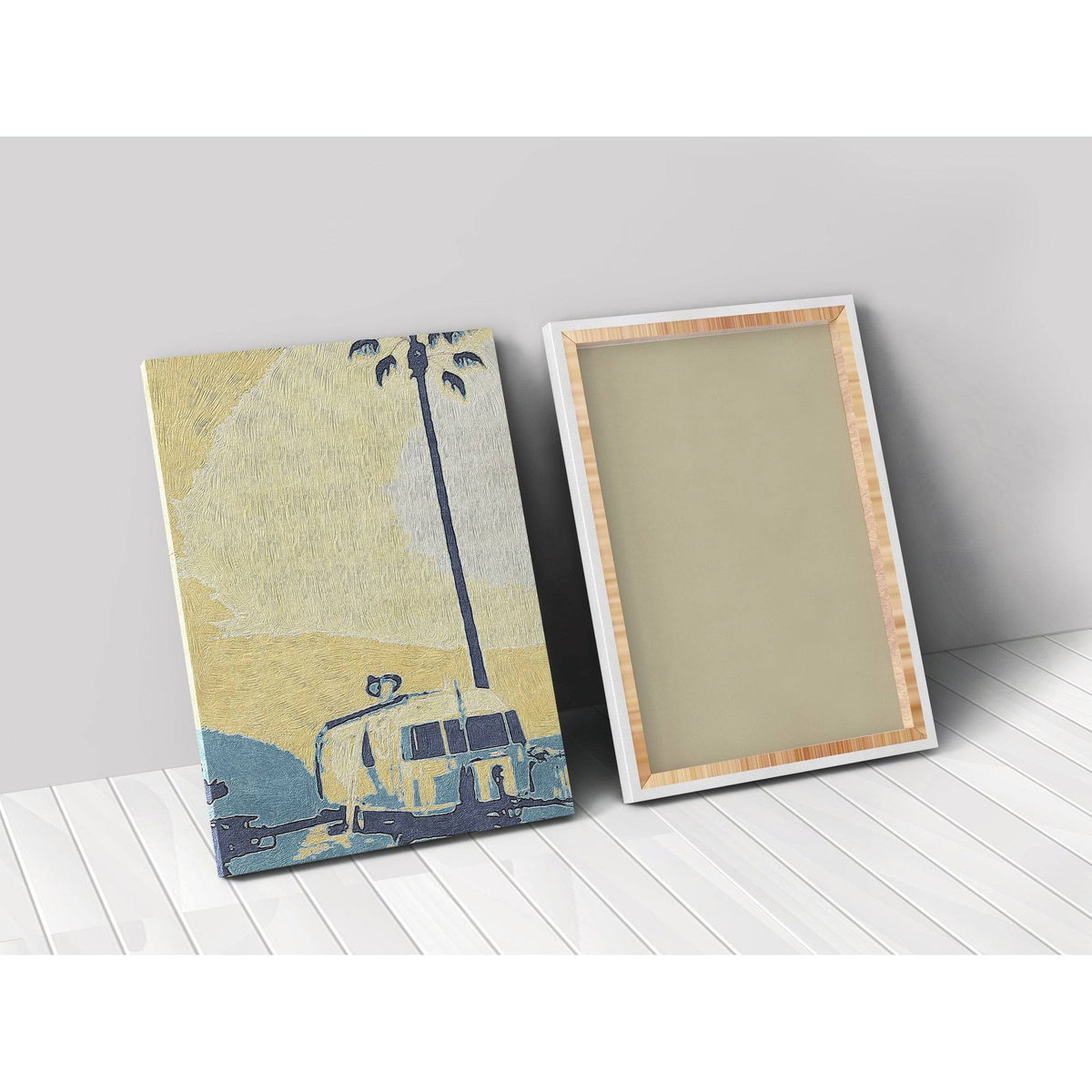 Multi-Color Stretched Canvas F462