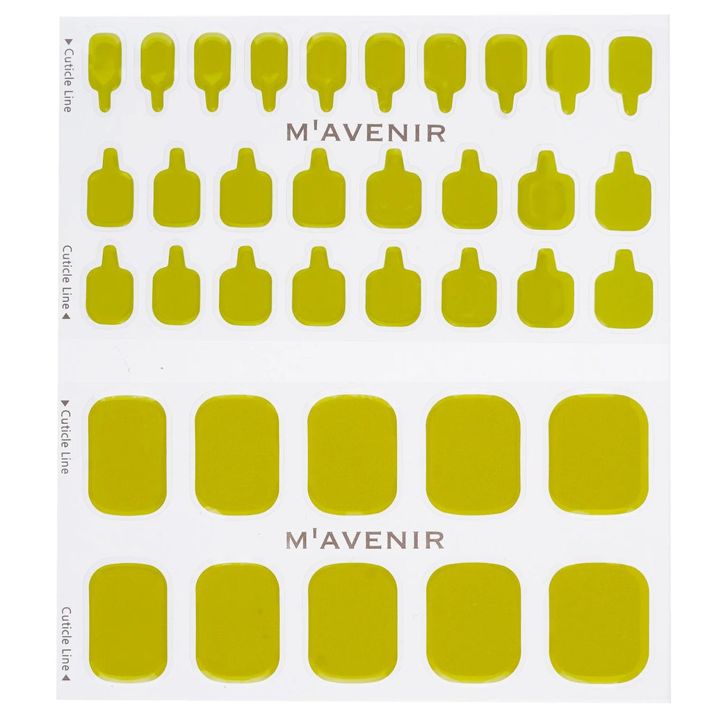 Green Nail Sticker 32pcs M88468