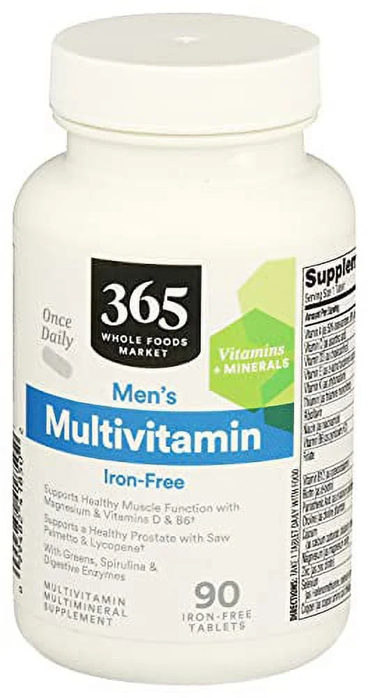 Men's Multivitamin Tablets, 90 Count D7185