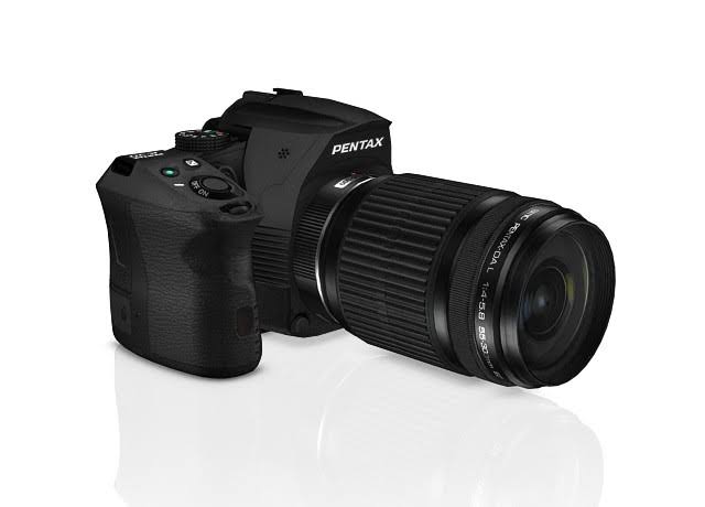 Black 16.3 MP Digital SLR Camera with 18-55mm and 55-300mm Lenses J814699