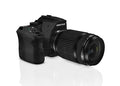 Black 16.3 MP Digital SLR Camera with 18-55mm and 55-300mm Lenses J814699