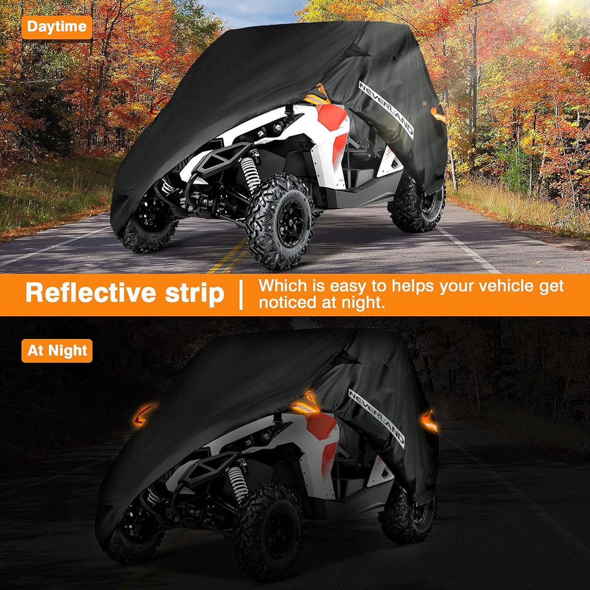 UTV Covers, Sun-UV Rain Snow Protector Universal S287