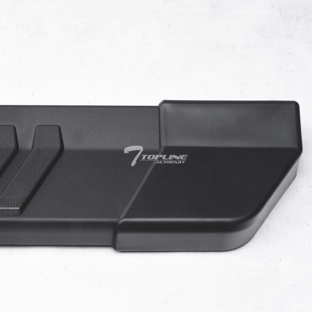 Matte Black Aluminum Side Step Rail Running Boards G398010