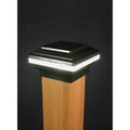 Black LED Post Cap Light K235