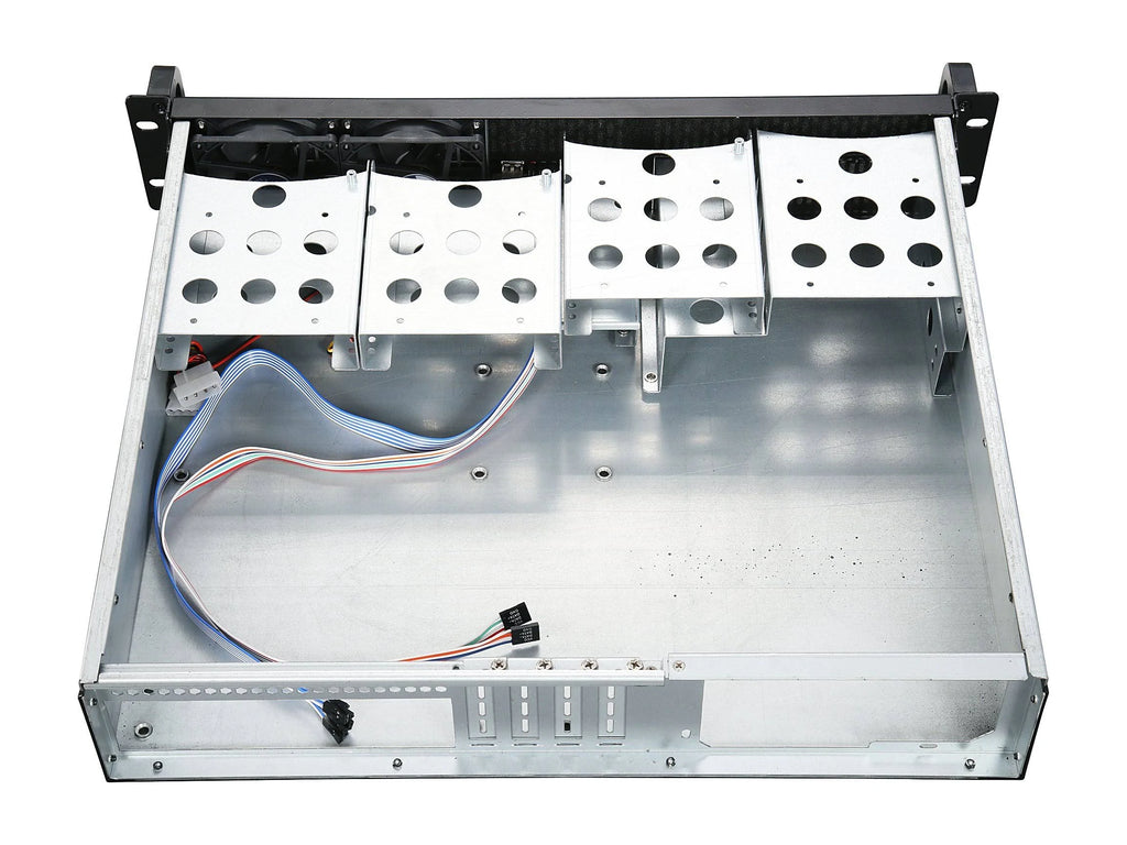 2U Metal Rackmount Server Case with 5 Bays M2362