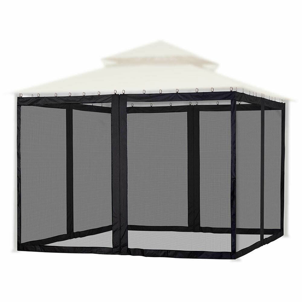 22x7ft Universal Replacement Mosquito Mesh Netting Zip Walls I8495