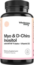 Myo-Inositol & D-Chiro Inositol Capsules with MTHF, Folate, Vitamin D A76893
