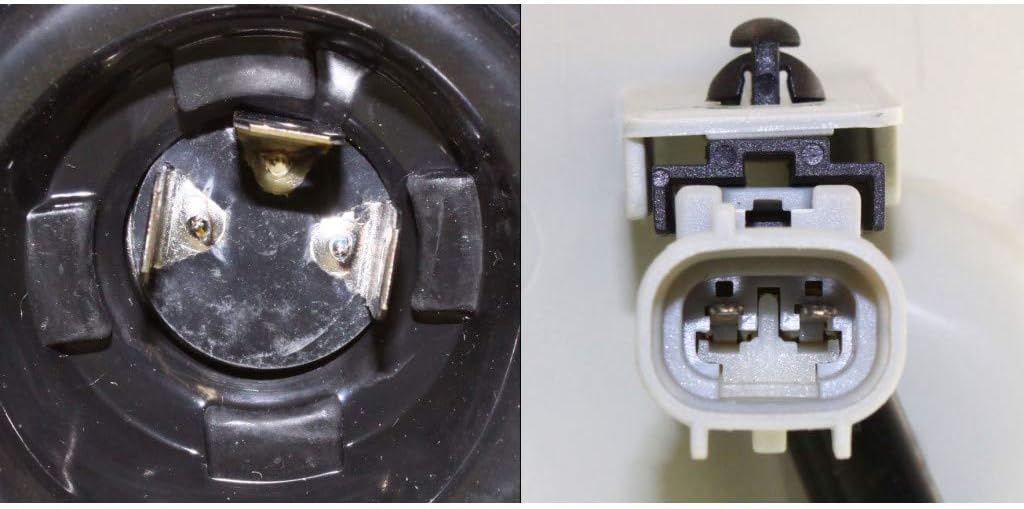 Headlight Assembly Driver Left Side with Bulbs R56108