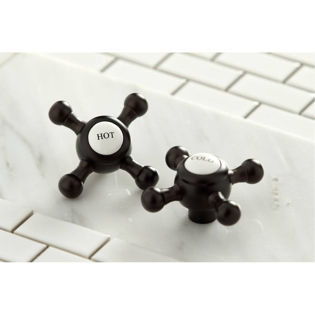 Oil Rubbed Bronze Roman Tub Filler with Hand Shower F665