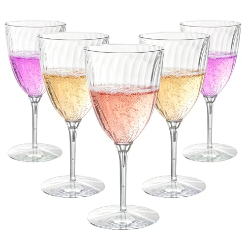 16 Pack 6oz Clear Champagne Flutes Q9944