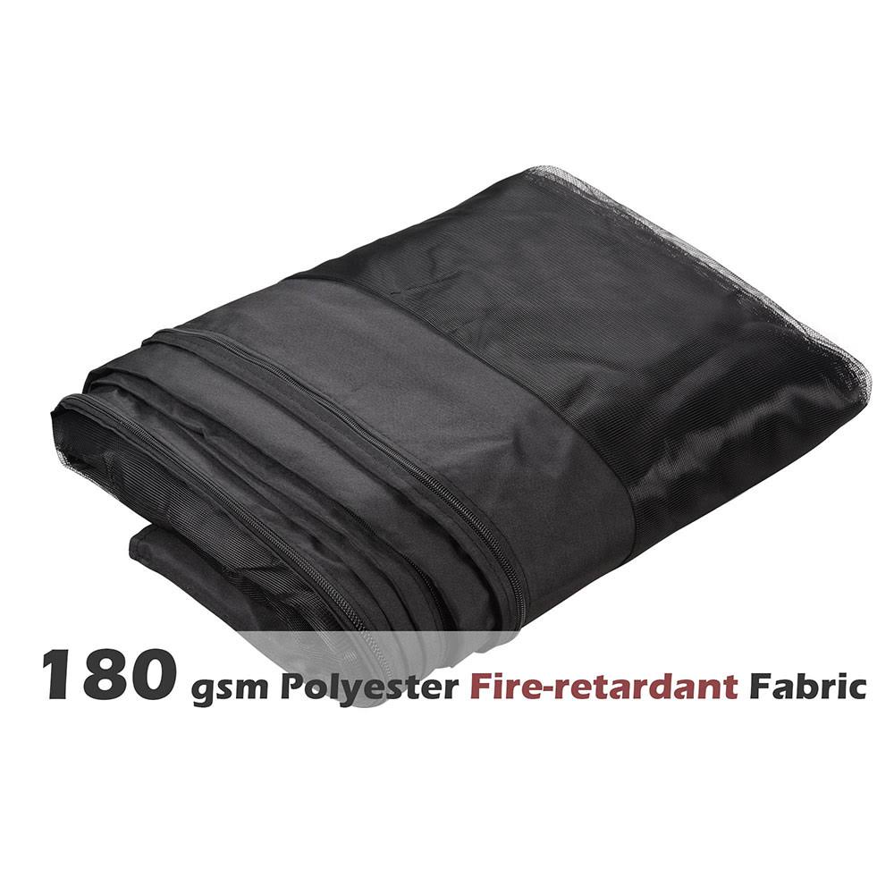 22x7ft Universal Replacement Mosquito Mesh Netting Zip Walls I8495