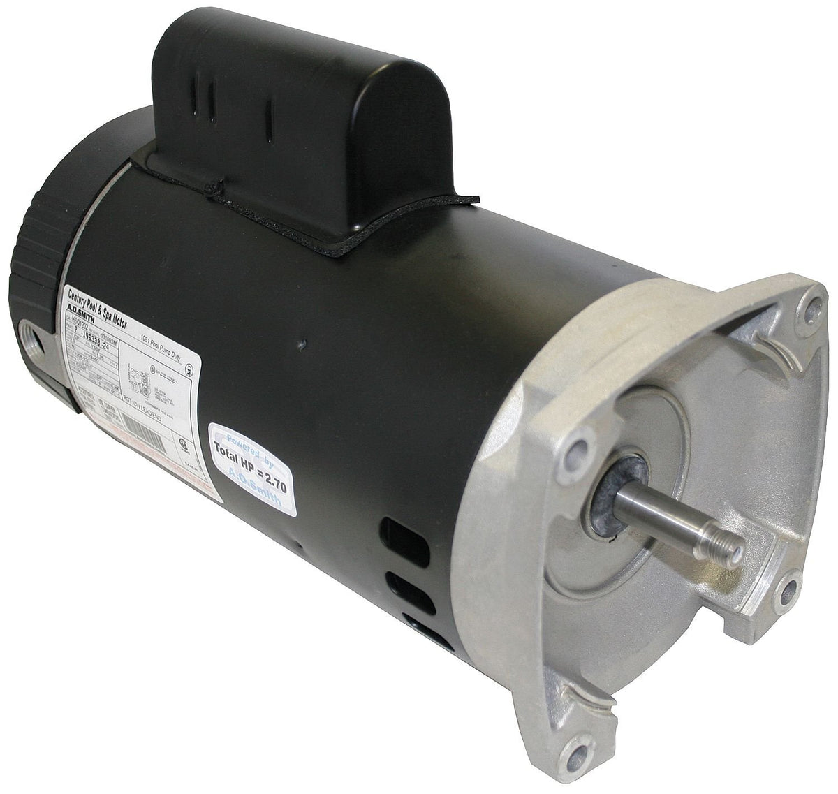 Square Flange 2 HP Pump Motor 208-230V C401557