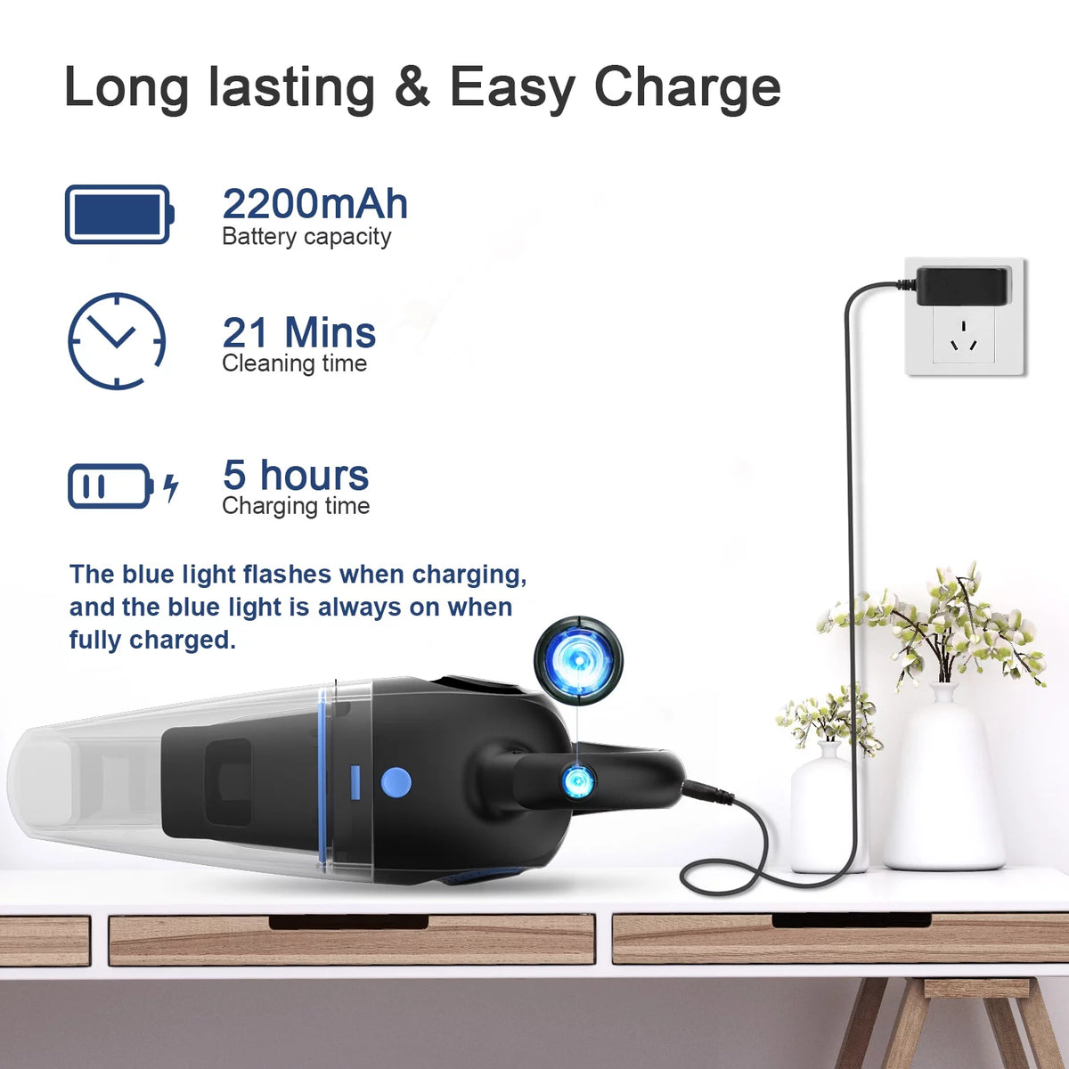 Cordless Wet Dry Handheld Vacuum E3410