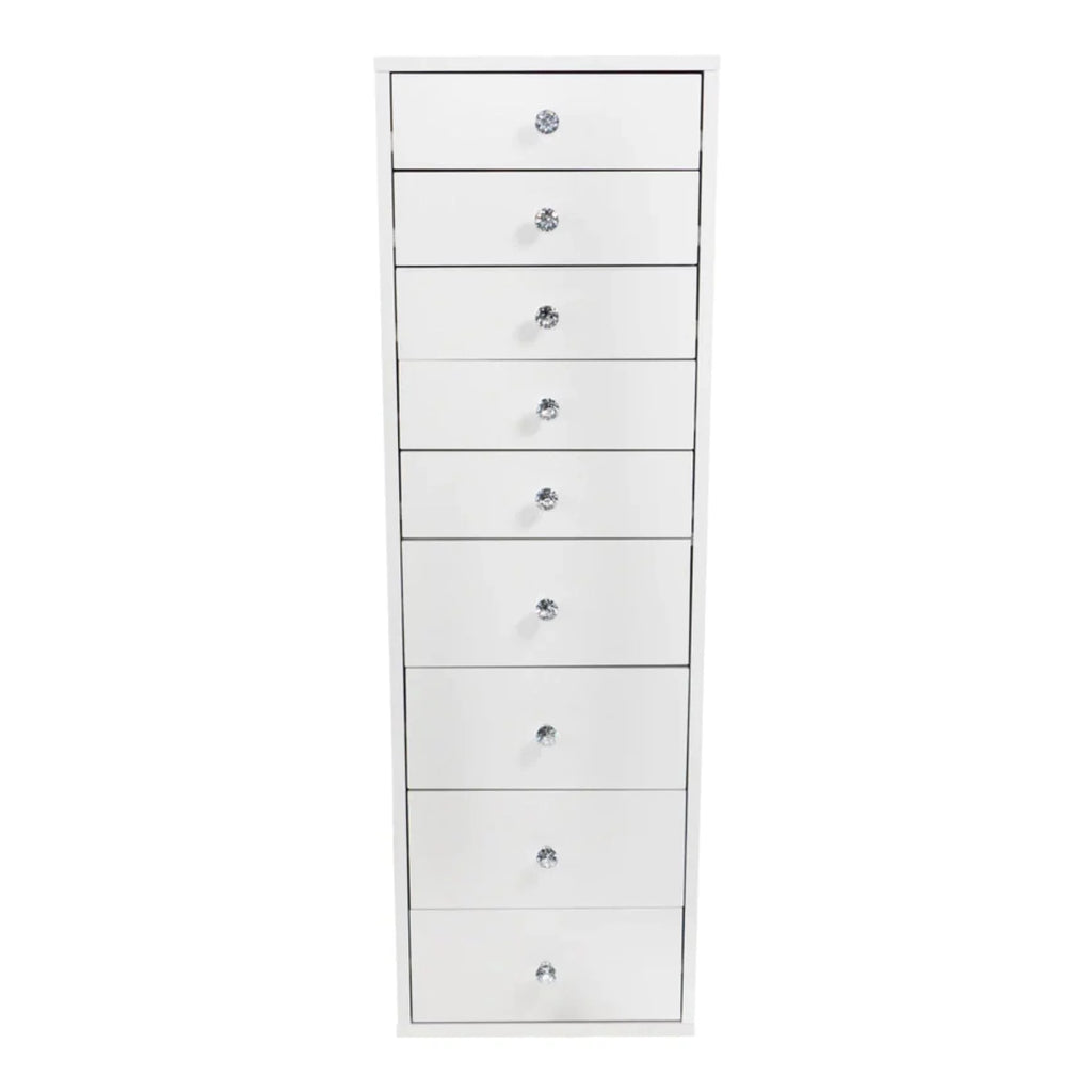 9 Drawer Makeup Vanity Storage Unit with Soft Close L2936