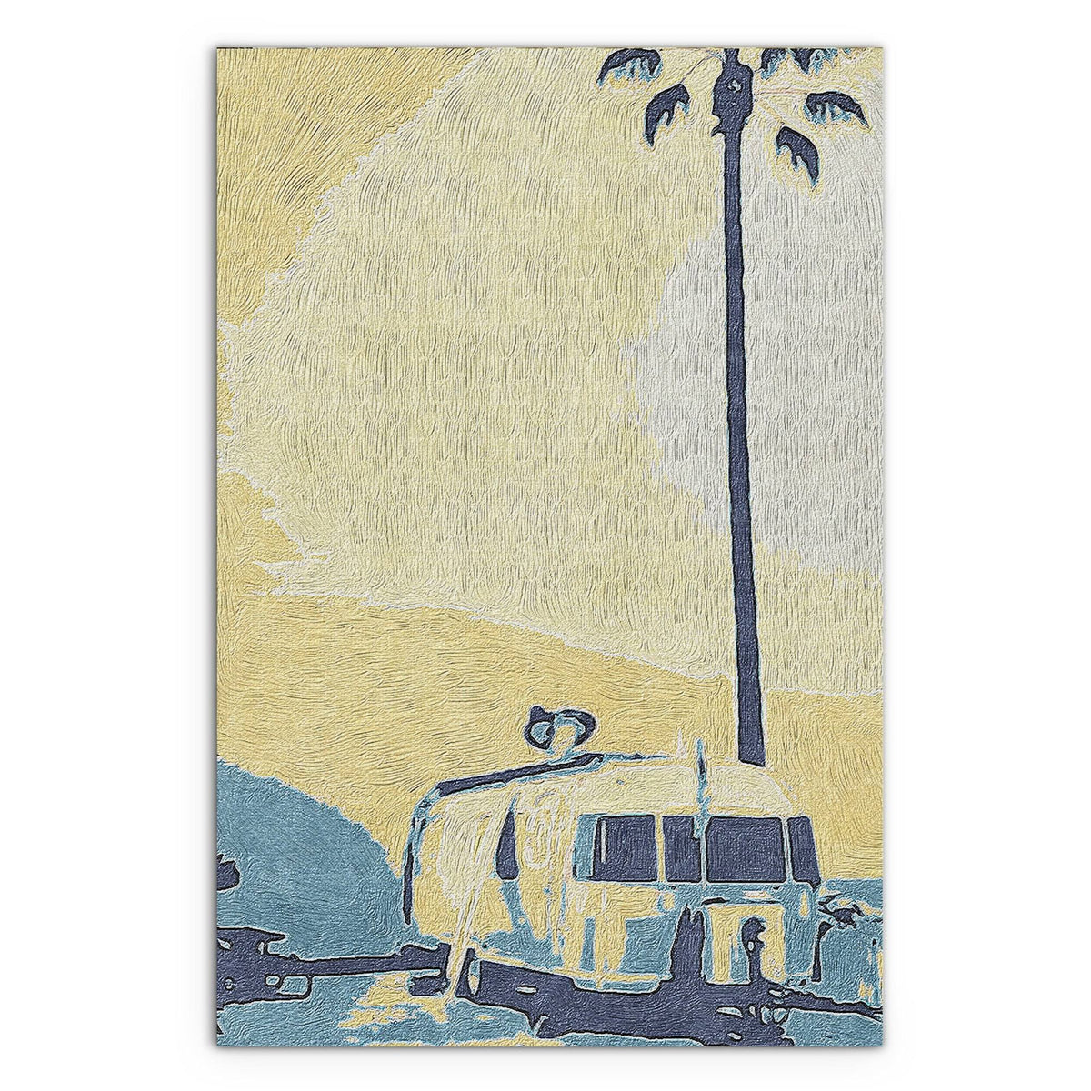 Multi-Color Stretched Canvas F462