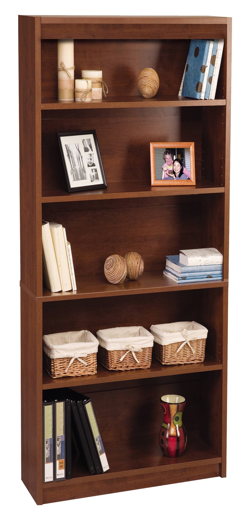 Tuscany Brown Bookcase D6521