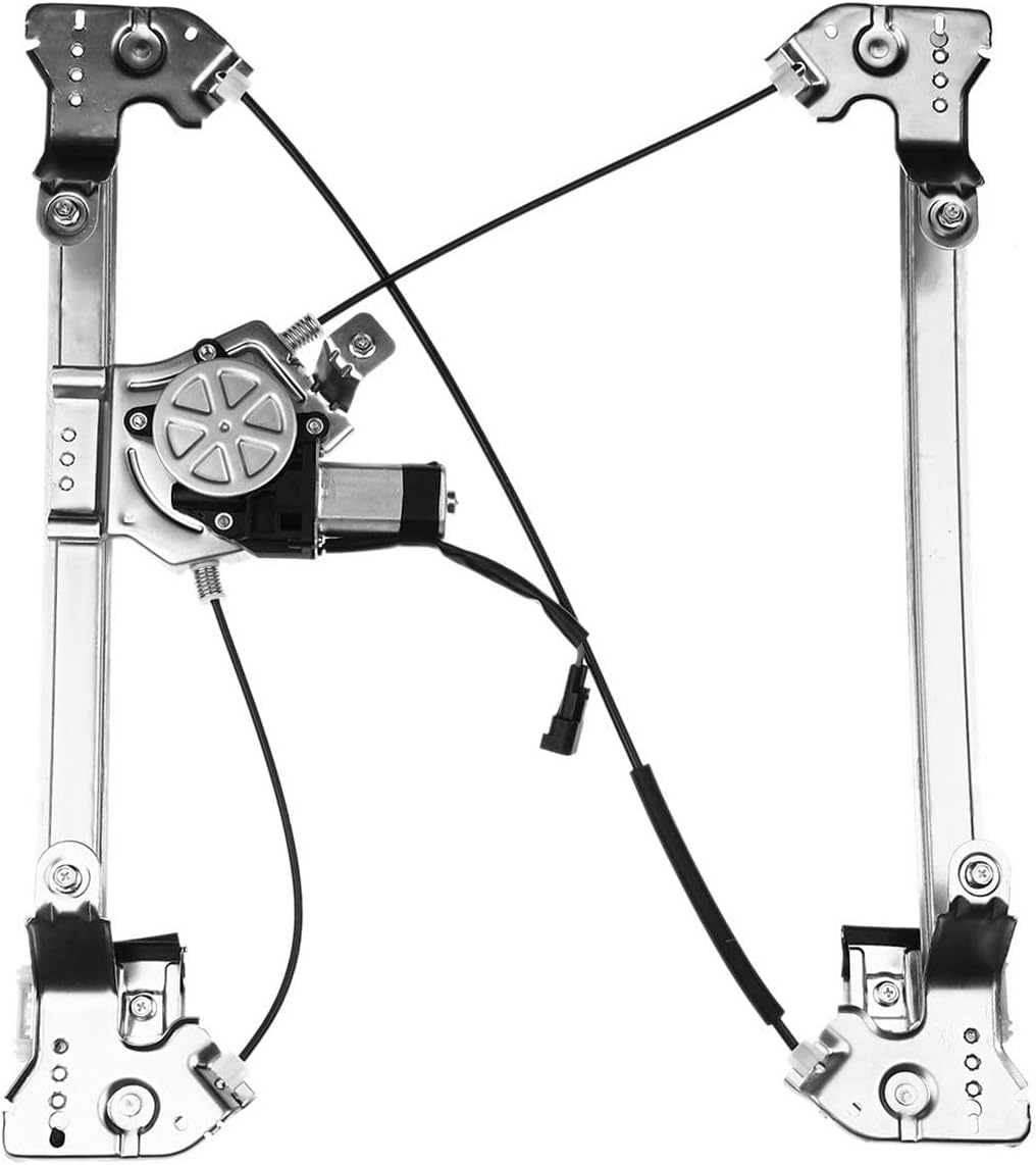 Electric Power Window Regulator with Motor Rear Right Passenger Pack of 2 N438543