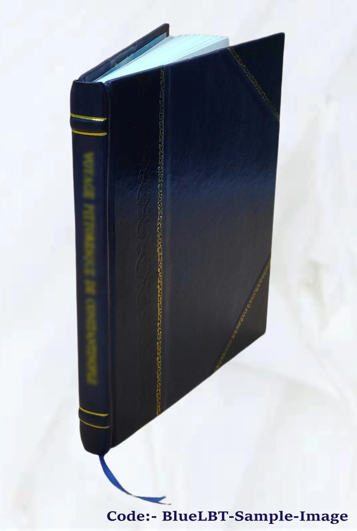 Leather Bound Book Y398