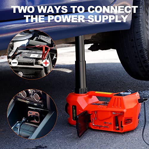 5 Ton Electric Hydraulic Car Jack Kit with LED Light Y296150
