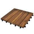 10 Pcs Acacia Decking Tiles F617