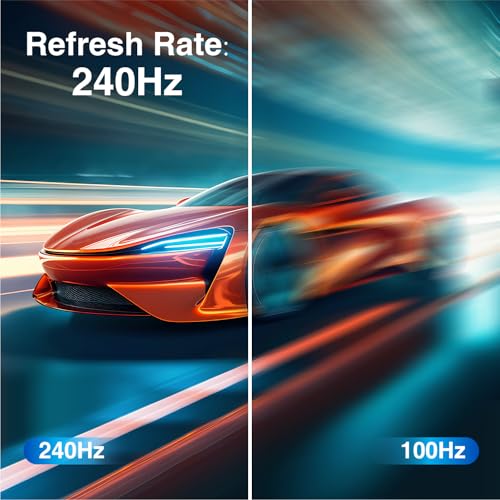 22 inch Full HD Computer Monitor, 100Hz Refresh Rate, Frameless, VESA, HDMI, VGA T135930