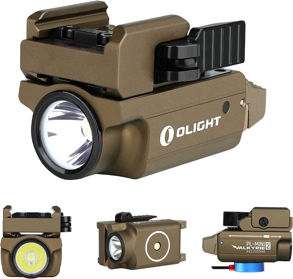 600 Lumens Magnetic USB Rechargeable Compact Weaponlight P3217
