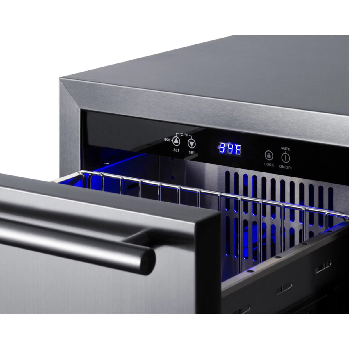 18" Wide 3.4 Cu. Ft. Stainless Steel Refrigerator Drawer A8664