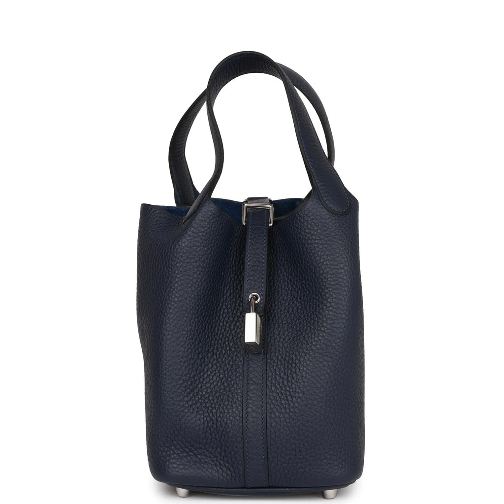 Bleu Nuit Clemence 18 Picotin Lock W7106