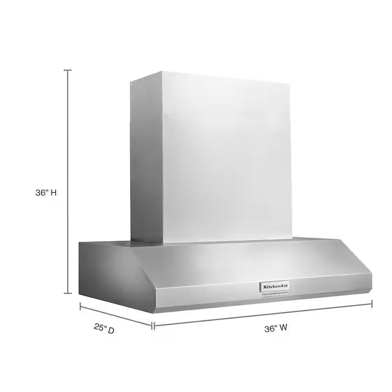 36 in. Stainless Steel Wall Mount Canopy Range Hood R903776
