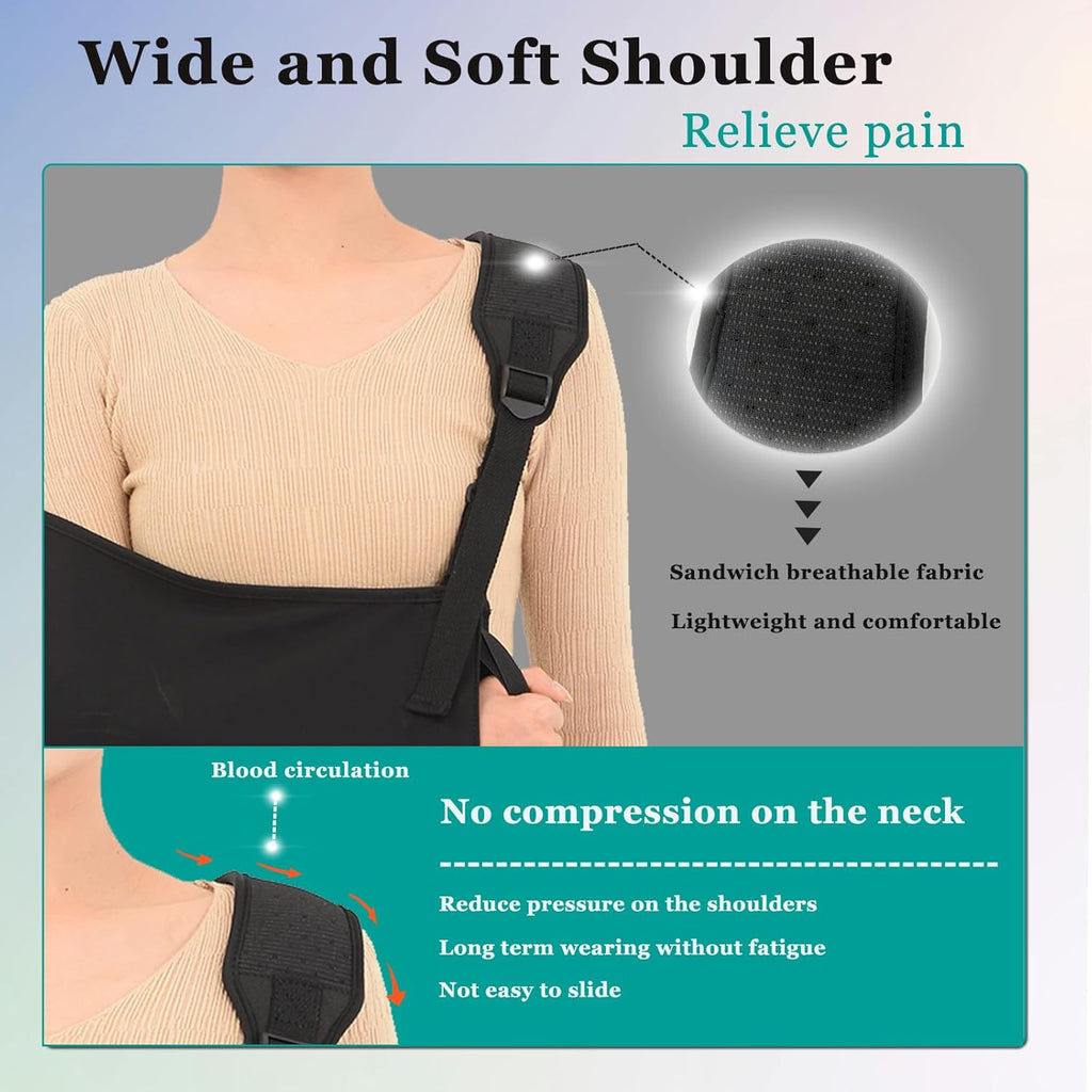 Breathable Rotator Cuff Support Brace with Shoulder Pad U54219