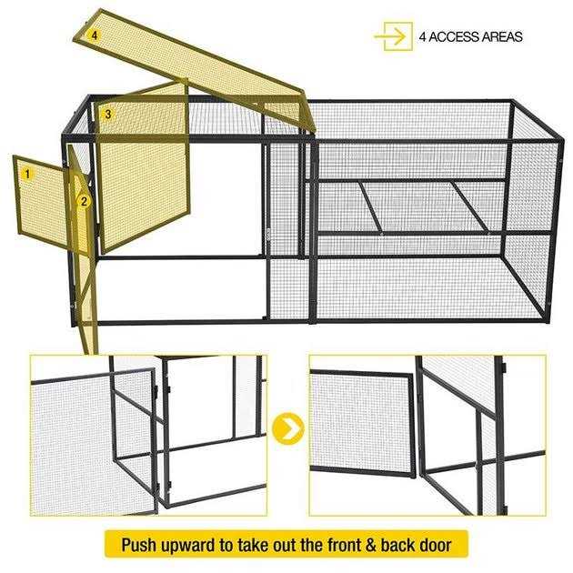 Chicken Coop Extension Run J3790