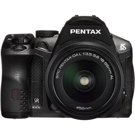 Black 16.3 MP Digital SLR Camera with 18-55mm and 55-300mm Lenses J814699