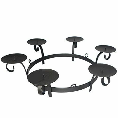 Wrought Iron Hanging Gazebo Candelabra P87857
