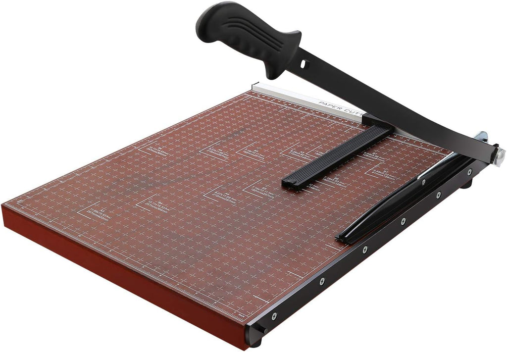 A4 12 inch Guillotine Paper Trimmer 10 Sheets Capacity Black M825232