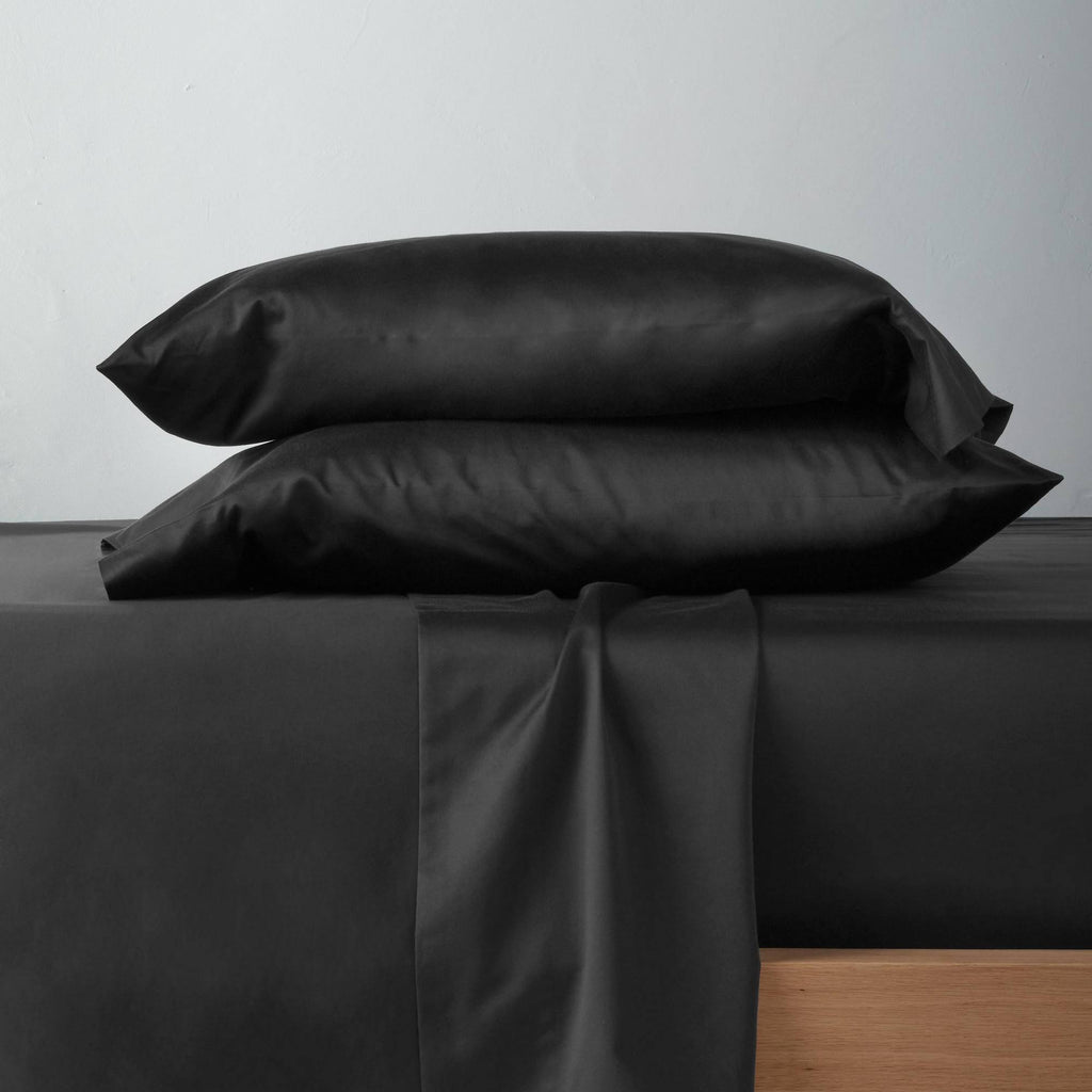 King Washed Supima Sateen Solid Sheet Set S208233