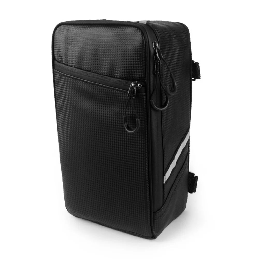 5L Water-resistant Canvas Bike Rear Seat Bag Q395289