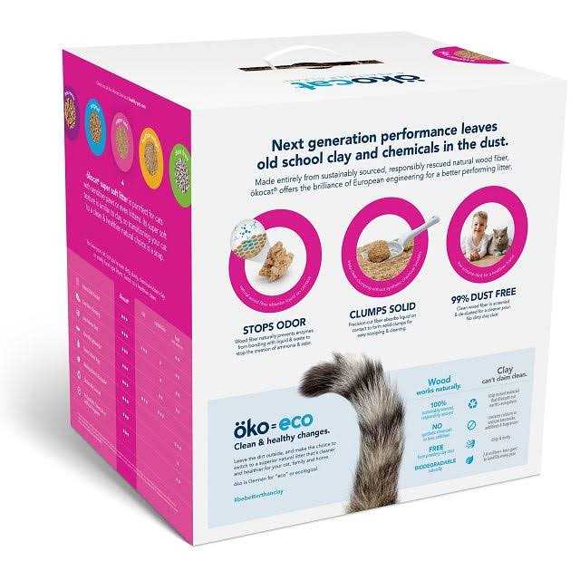 Super Soft Clumping Wood Cat Litter V48626
