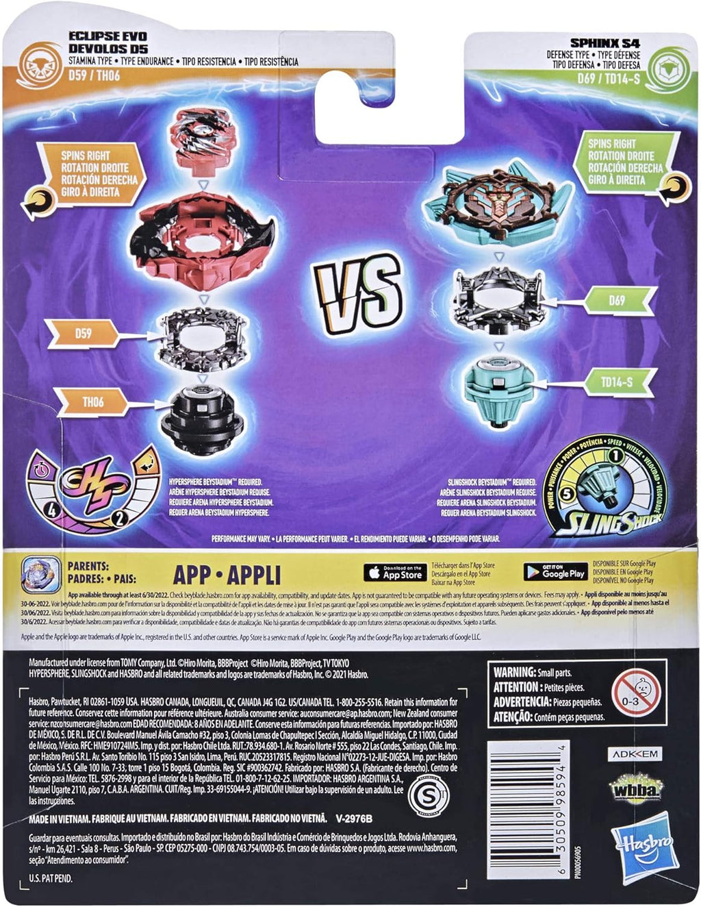 Dual Collection Pack Spinning Tops Battle Game Toys V4643